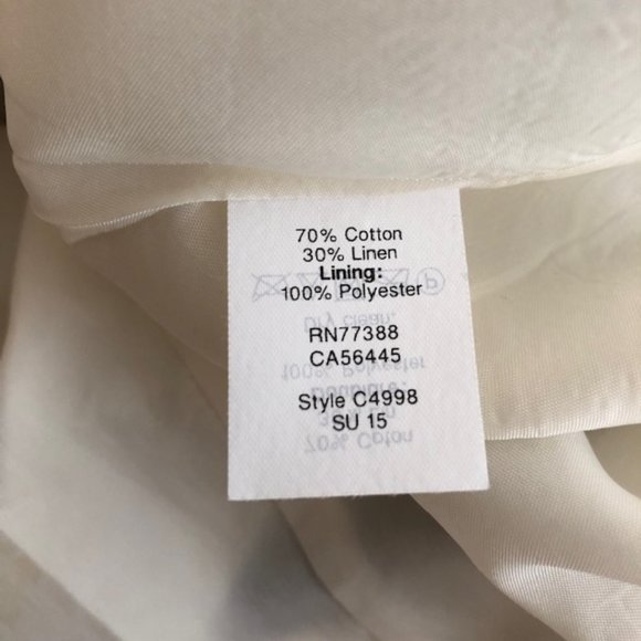 J. Crew Factory Navy and White Dress - Picture 6 of 7